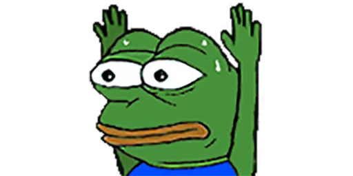 🐸 Стикер «bttv & ffz emotes» для Telegram