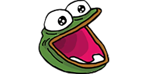 🐸 Стикер «bttv & ffz emotes» для Telegram