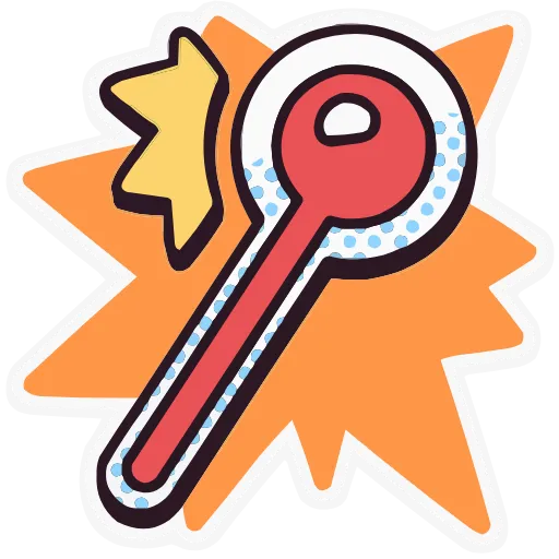 🌡 Эмодзи «Бабл Бум» для Telegram