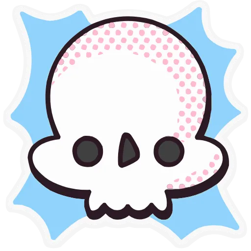 💀 Эмодзи «Бабл Бум» для Telegram