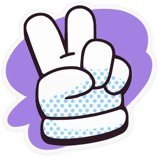 ✌️ Эмодзи «Бабл Бум» для Telegram