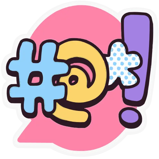 🤬 Эмодзи «Бабл Бум» для Telegram