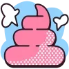 🤩 Эмодзи «Бабл Бум» для Telegram