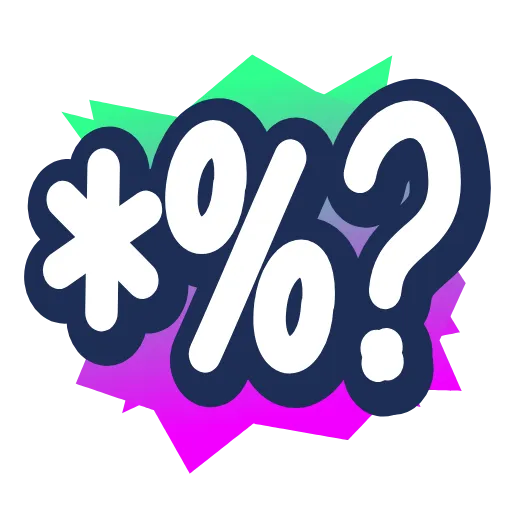 🤬 Стикер «Bubbles Emoji» для Telegram