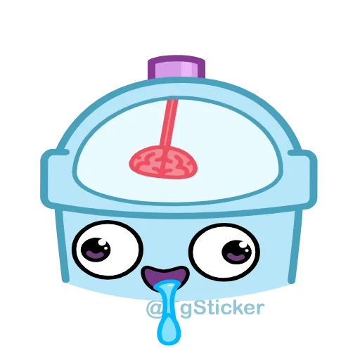 🤪 Стикер «Bubble Tea» для Telegram