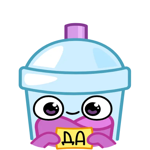 🤩 Стикер «Bubble Tea» для Telegram