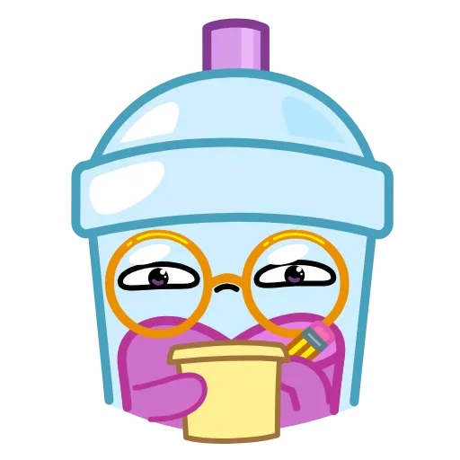 ✍️ Стикер «Bubble Tea» для Telegram