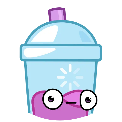 🫥 Стикер «Bubble Tea» для Telegram
