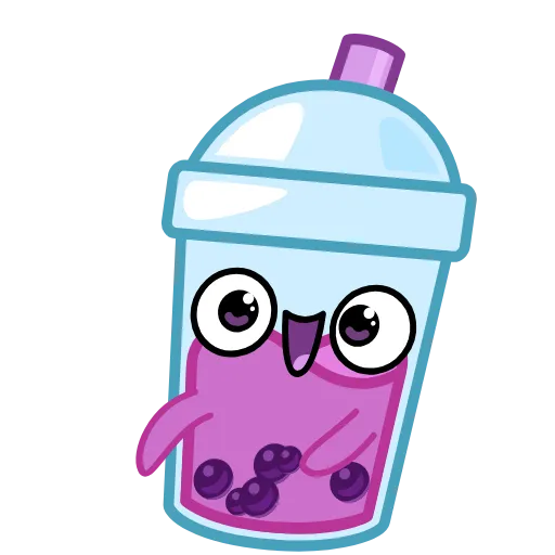👋 Стикер «Bubble Tea» для Telegram