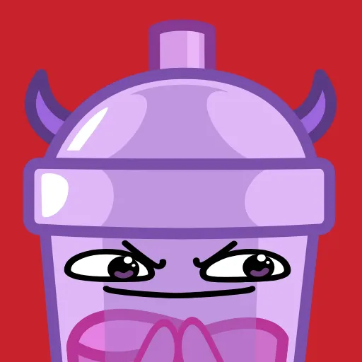 😈 Стикер «Bubble Tea» для Telegram
