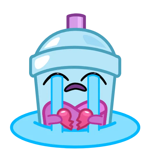 💔 Стикер «Bubble Tea» для Telegram