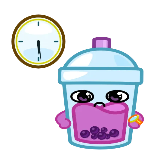 🫠 Стикер «Bubble Tea» для Telegram