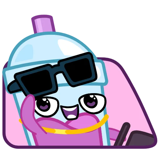 🏎 Стикер «Bubble Tea» для Telegram