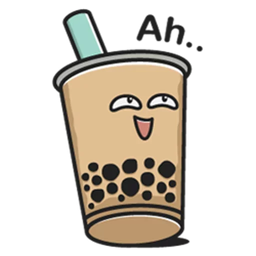 Стикерпак Bubble Tea для Telegram — скачать