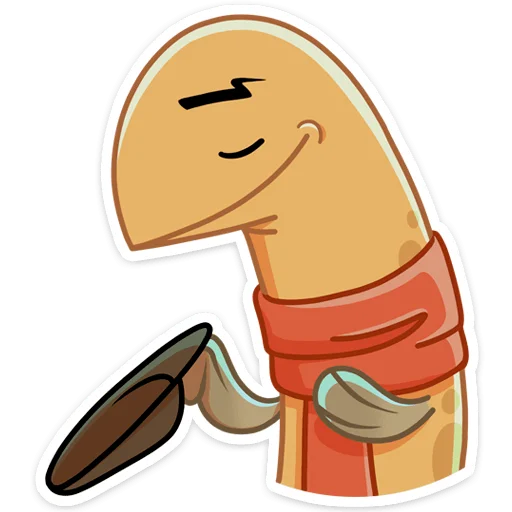 😊 Стикер «Игорь Угорь и Змей Сергей» для Telegram