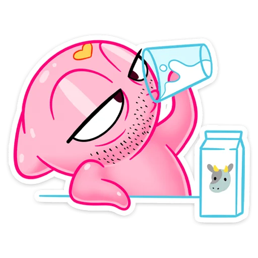 🍶 Стикер «Бабл Гамп без надписей» для Telegram