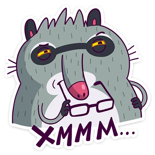 🤔 Стикер «Полоскун Бублик» для Telegram