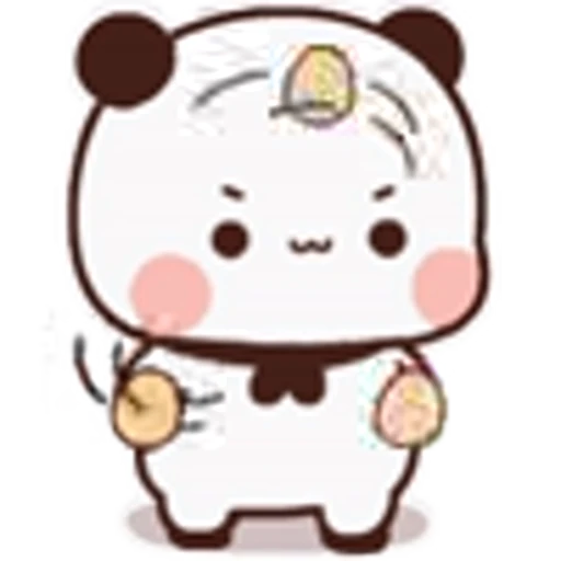 Эмодзи Kawaii Bubu and Dudu для Telegram — скачать