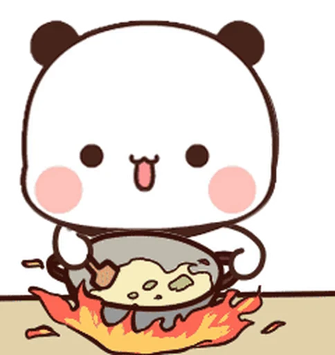 🧑‍🍳 Стикер «Bubu and Dudu 11» для Telegram