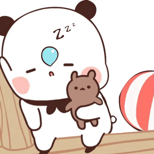 😴 Стикер «Bubu and Dudu 12» для Telegram