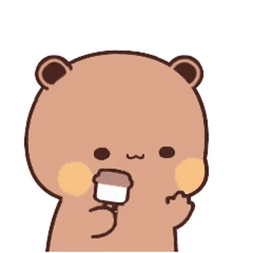 🍦 Стикер «Bubu and Dudu 14» для Telegram