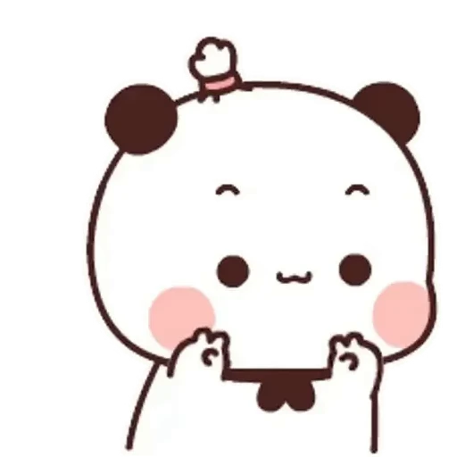 ✌️ Стикер «Bubu and Dudu 14» для Telegram