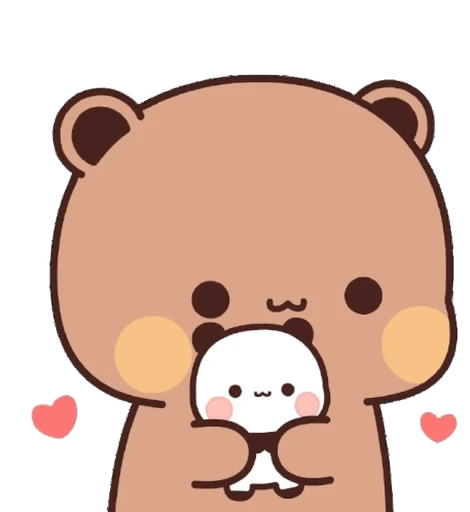 ❤️ Стикер «Bubu and Dudu 15» для Telegram