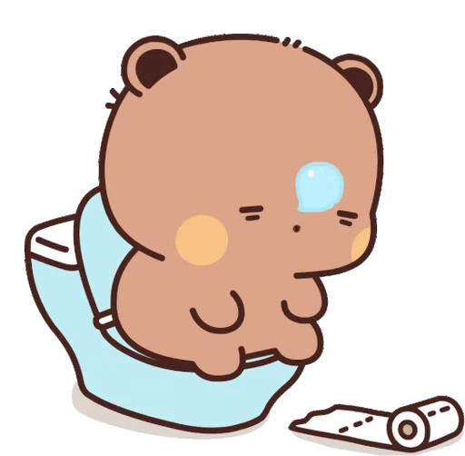 😴 Стикер «Bubu and Dudu 15» для Telegram