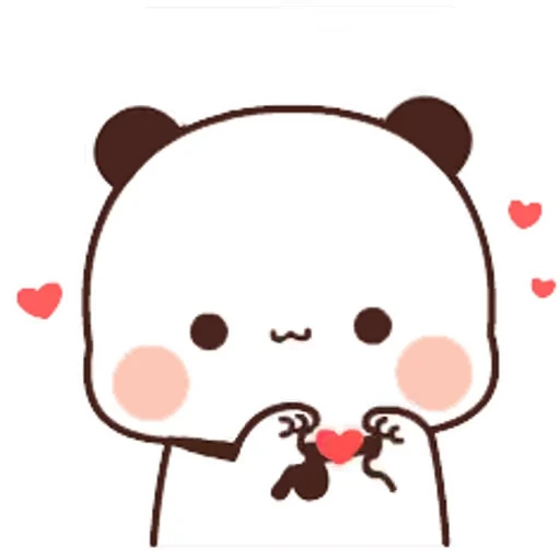 ❤️ Стикер «Bubu and Dudu 15» для Telegram