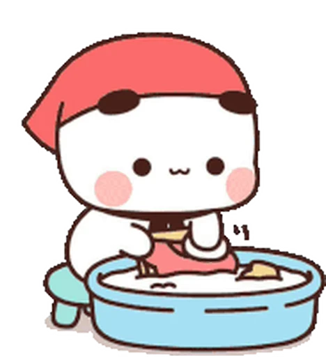 🧼 Стикер «Bubu and Dudu 15» для Telegram