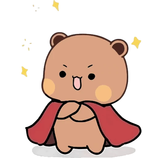 🦸‍♂️ Стикер «Bubu and Dudu 15» для Telegram