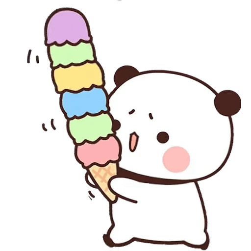 🍦 Стикер «Bubu and Dudu 16» для Telegram