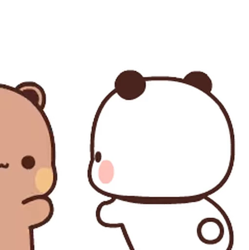 ❤️ Стикер «Bubu and Dudu 1» для Telegram