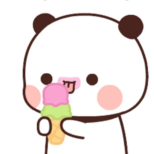 🍦 Стикер «Bubu and Dudu 1» для Telegram