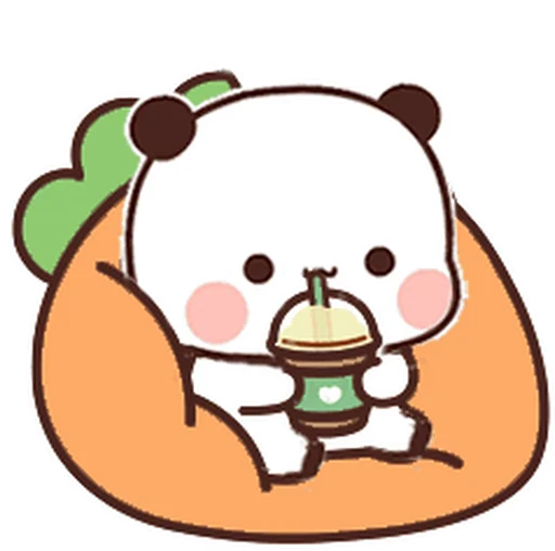 🍹 Стикер «Bubu and Dudu 1» для Telegram