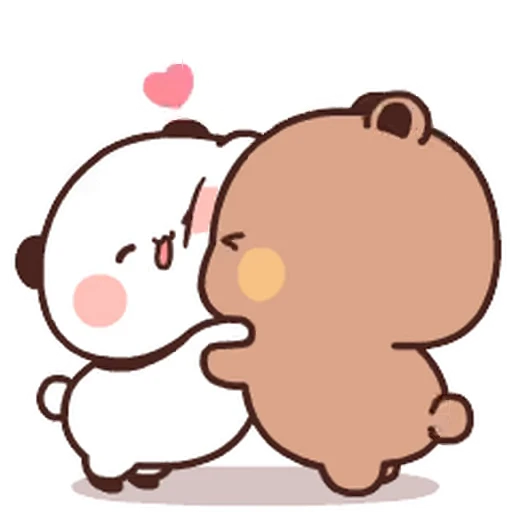 😍 Стикер «Bubu and Dudu 1» для Telegram
