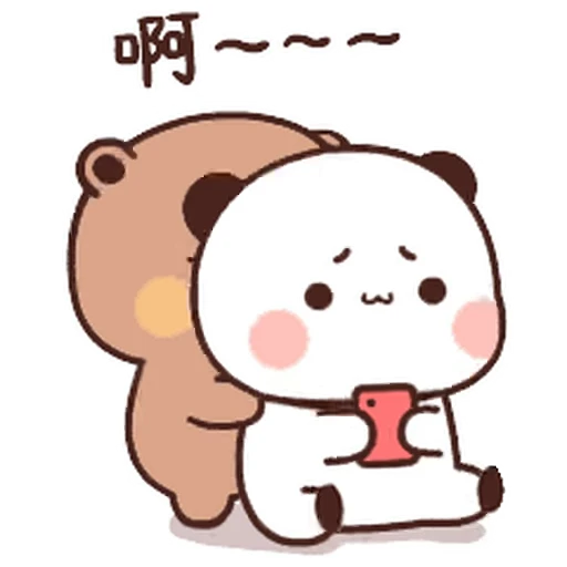 😣 Стикер «Bubu and Dudu 22» для Telegram