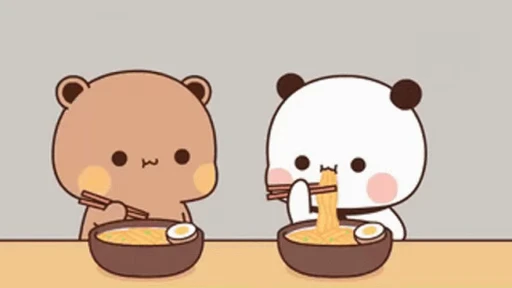 😇 Стикер «Bubu and Dudu 22» для Telegram