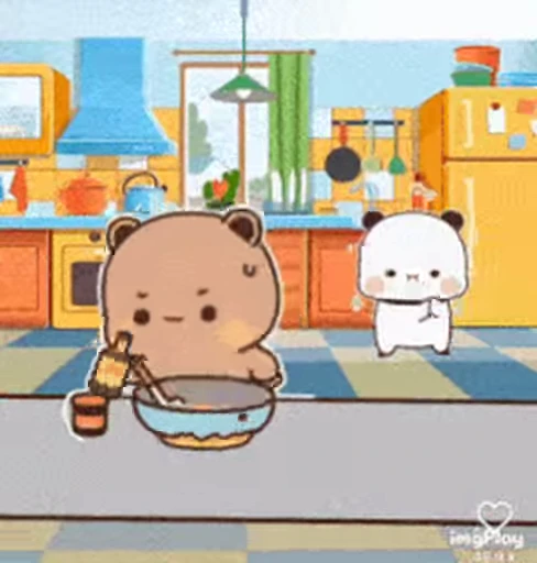 😋 Стикер «Bubu and Dudu 23» для Telegram
