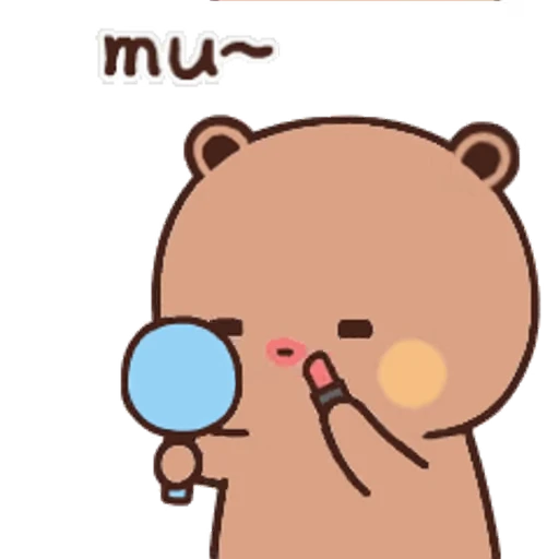 💄 Стикер «Bubu and Dudu 2» для Telegram