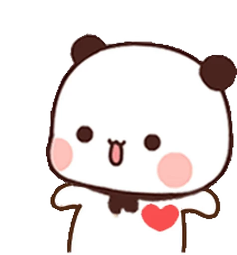 ❤️ Стикер «Bubu and Dudu 3» для Telegram
