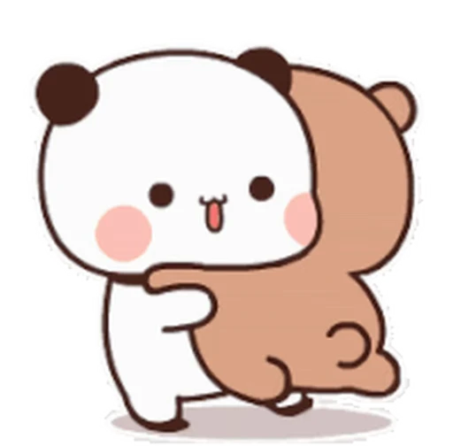 😊 Стикер «Bubu and Dudu 3» для Telegram
