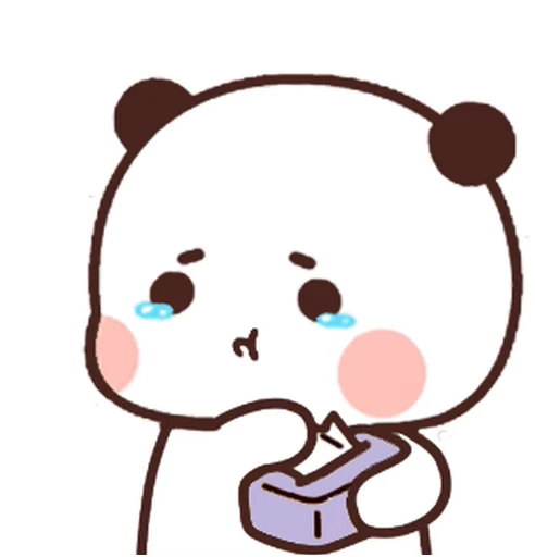 😢 Стикер «Bubu and Dudu 5» для Telegram