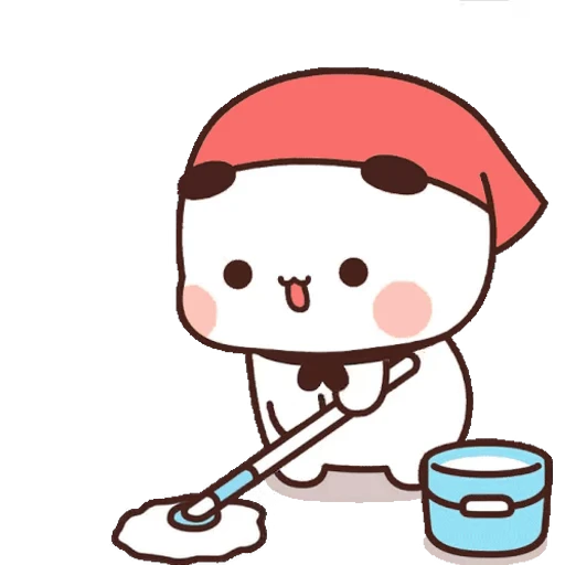 🚿 Стикер «Bubu and Dudu 5» для Telegram