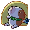 😴 Эмодзи «Бутончик» для Telegram