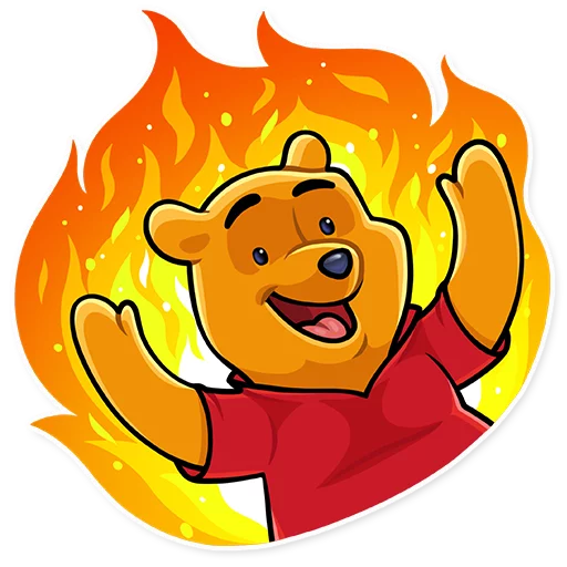 🥵 Стикер «Winnie the Pooh» для Telegram
