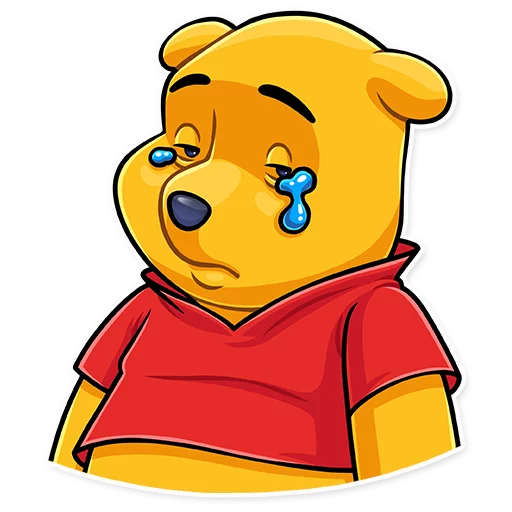 😢 Стикер «Winnie the Pooh» для Telegram