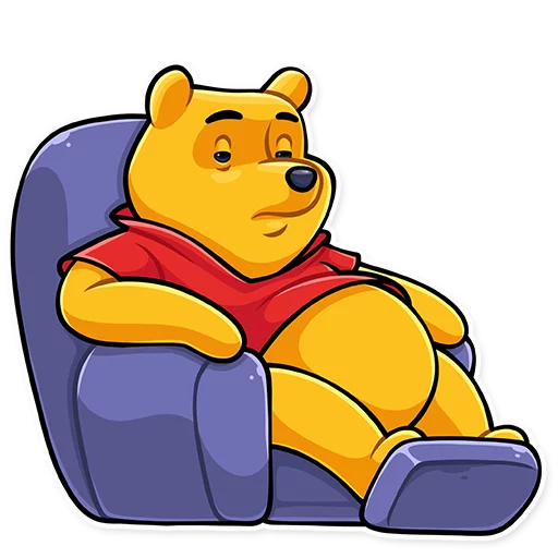 🥴 Стикер «Winnie the Pooh» для Telegram