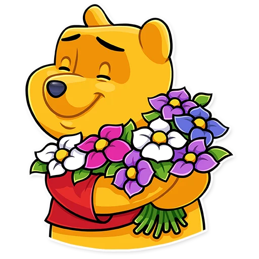 💐 Стикер «Winnie the Pooh» для Telegram