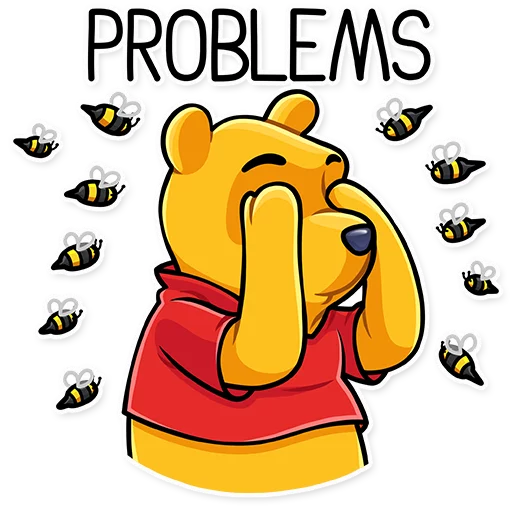 🙈 Стикер «Winnie the Pooh» для Telegram